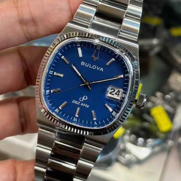 Bulova Precisionist Super Men's Watch Sapphire Crystal Blue